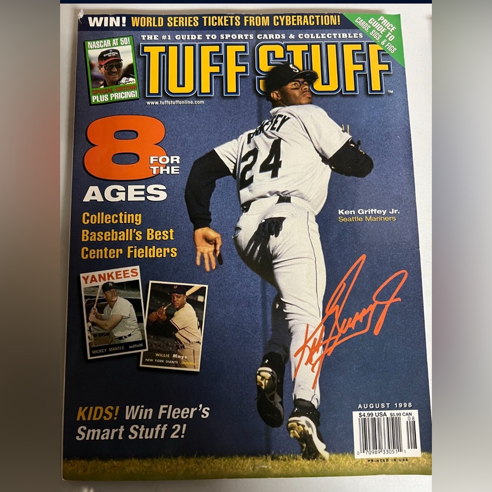 Ken Griffey Jr. Tuff Stuff Magazine
